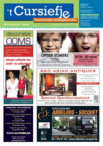 ABBELOOS - SOCQUET - Cursiefje