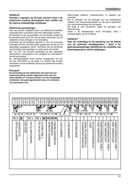 Instructions techniques d'installation et d'entretien ... - Domotech