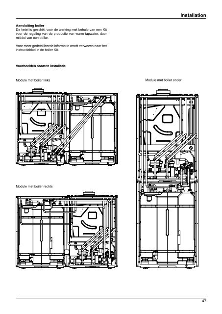 Instructions techniques d'installation et d'entretien ... - Domotech