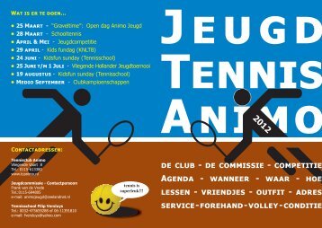 folder 2012.indd - Tennisclub Animo