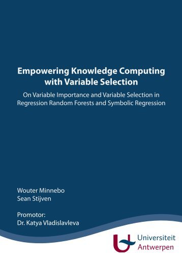 Empowering Knowledge Computing with Variable Selection - On ...