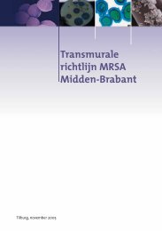 Transmurale richtlijn MRSA Midden-Brabant - Zorgnetwerk Midden ...