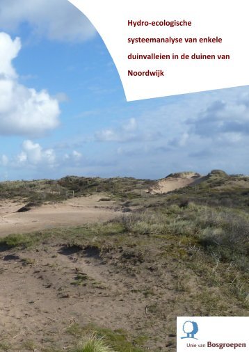 Hydro-ecologische systeemanalyse van enkele duinvalleien in de ...