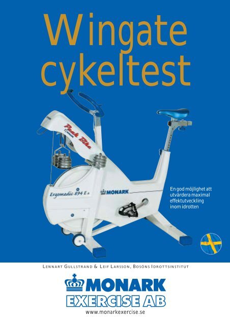 Wingate cykeltest Lennart Gullstrand & Leif Larsson