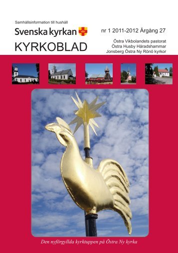 nr 1 2011-2012 Årgång 27 - Östra Vikbolandets kyrkliga samfällighet