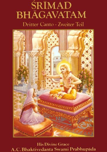 Srimad Bhagavatam Dritter Canto Zweiter Teil