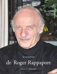371 – In Memoriam, Dr Roger Rappaport - De Centrale