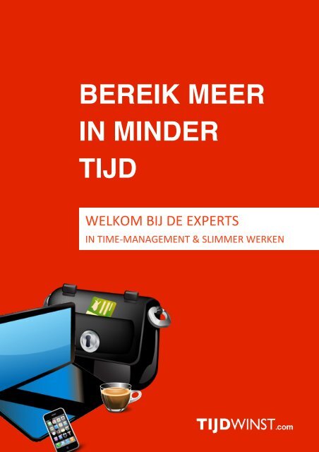 2011-08-04 TIJDwinst Brochure 2011 - Time Management .net