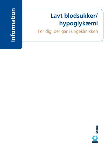 Lavt blodsukker/ hypoglykæmi Information - Steno Diabetes Center