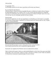 100 jaar Bello 24 september 1910 - Historische Kring Dalfsen