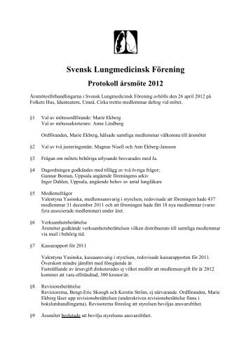 120426 - Svensk Lungmedicinsk Förening