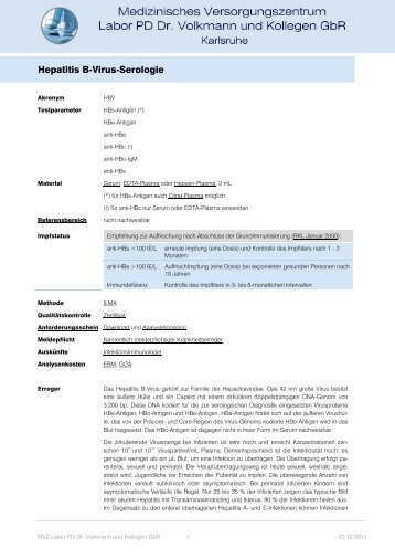 Labor Volkmann