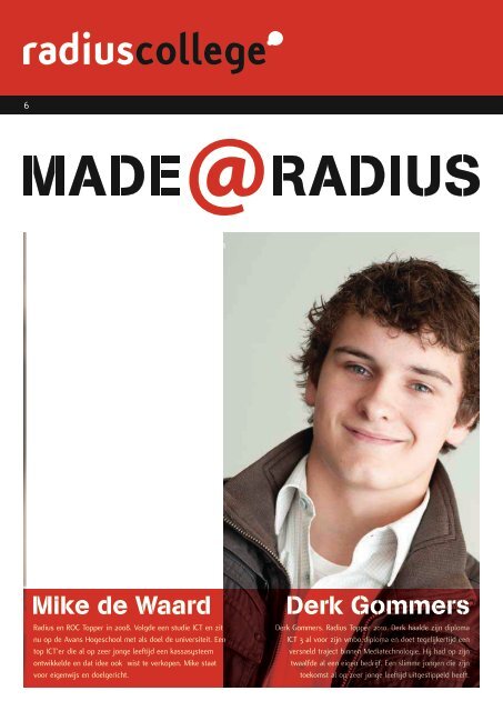 algemene brochure - Radius College