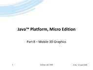 Java™ Platform, Micro Edition - Symbianresources.com ...