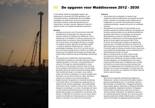 Structuurvisie Waddinxveen 2030 - Gemeente Waddinxveen