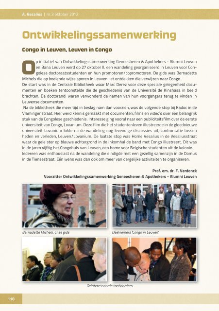 vesaliustijdschrift nr.3-okt 2012 - Alumni ...