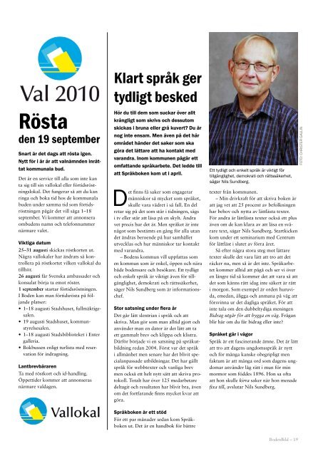 Boden Bild Nr 2 - 2010 - Bodens kommun