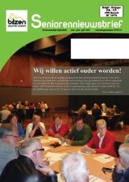 Wij willen actief ouder worden! - Stad Bilzen