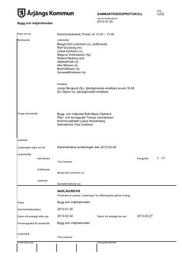 BOM 2013-01-30.pdf - Årjängs kommun