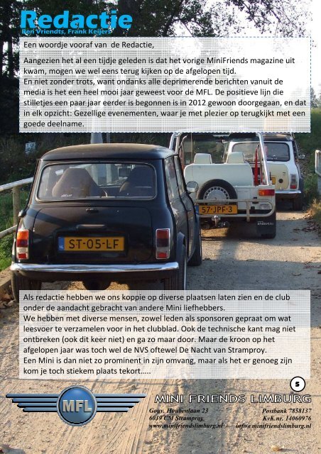 FRIENDS LIMBURG MAGAZINE - Mini Friends Limburg