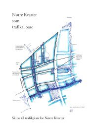 Trafikplan for Nørre Kvarter - Jens Hvass