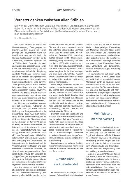 PDF zum Download: WPK-Quarterly II 2010