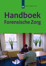 Handboek Forensische Zorg - Palier