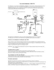 Gas-startschakelaar AEB-722 - Vogels Autogas