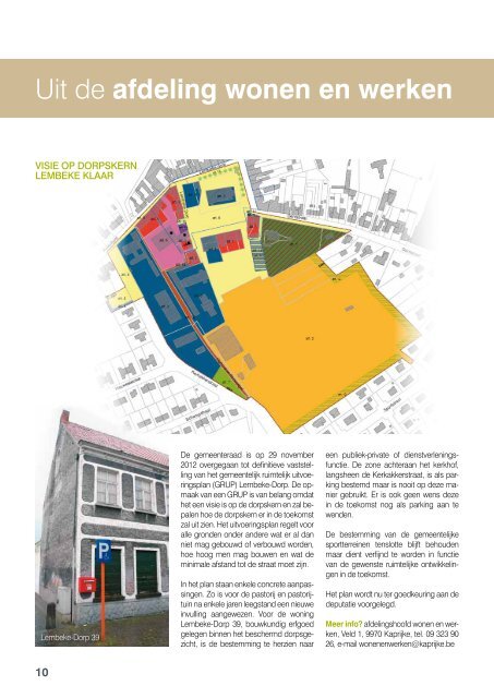 Infoblad januari - februari 2013 - Gemeente Kaprijke