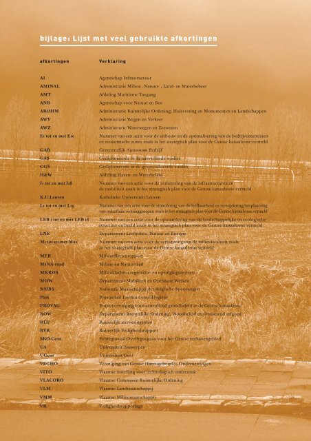 Jaarverslag 2006 - project Gentse Kanaalzone