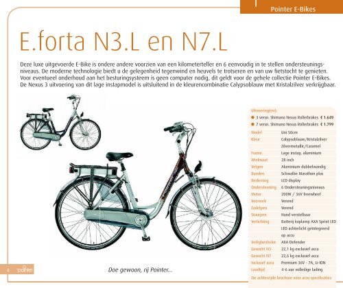 Pointer E-Bikes 2011.indd