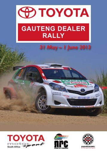 The spectator guide is here - Rallyworld.net