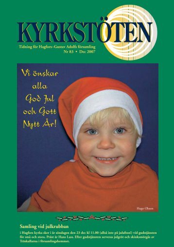 Kyrkstöten nr 83, december 2007 - Hagfors-Gustav Adolfs församling