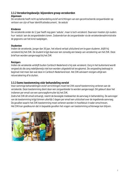 Informatiebrochure zorgverzekering - Rijksdienst Caribisch Nederland