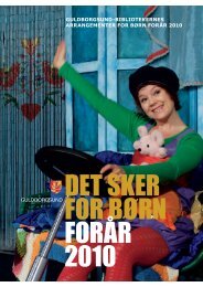DET SKER FOR BØRN FORÅR 2010 - Guldborgsund-bibliotekerne