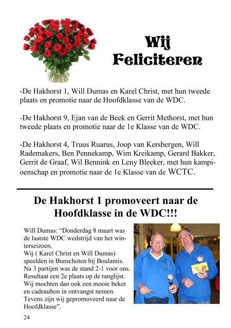 donderdag 26 april 2012 - Hakhorst