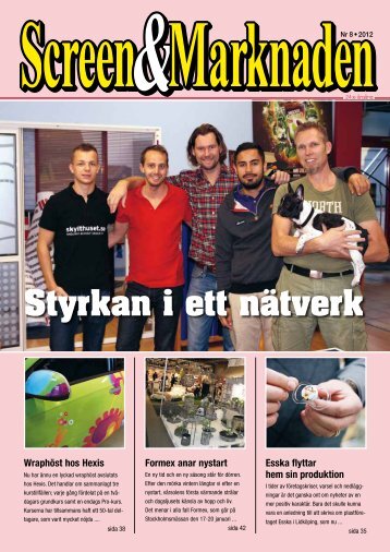 Styrkan i ett nätverk - Screen&Marknaden