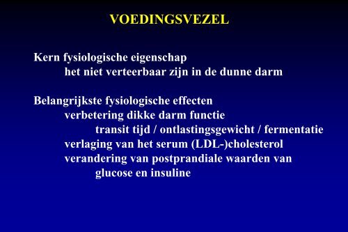 een panacee of louter darmvulling?: Prof. Lisbeth Mathus ... - NVVL