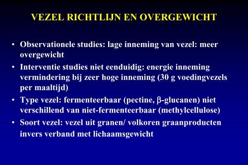 een panacee of louter darmvulling?: Prof. Lisbeth Mathus ... - NVVL