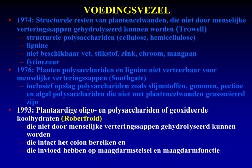 een panacee of louter darmvulling?: Prof. Lisbeth Mathus ... - NVVL