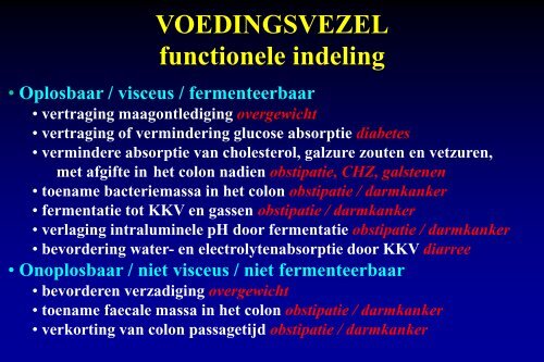 een panacee of louter darmvulling?: Prof. Lisbeth Mathus ... - NVVL