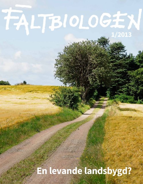 Fältbiologen 1/2013.pdf - Fältbiologerna