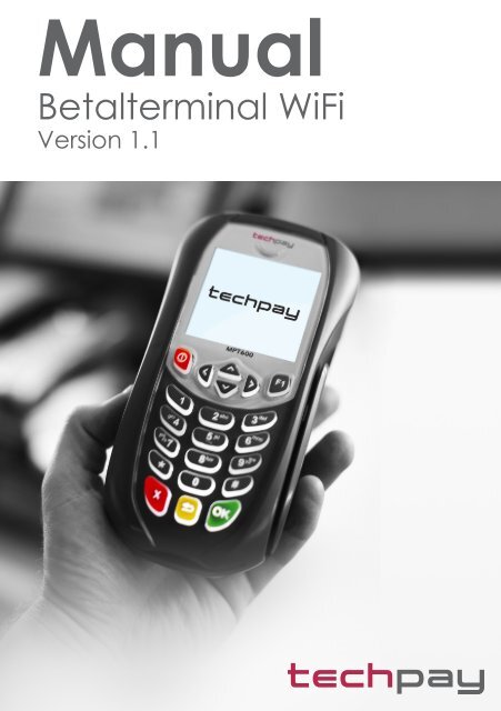 Betalterminal MPT610 WiFi - TechPay