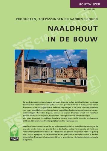 Houtwijzer naaldhout in de bouw - Houtinfo.nl