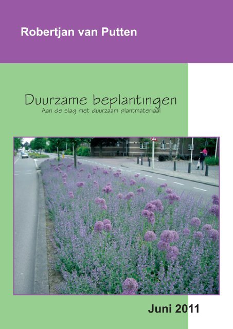 Duurzame Beplantingen.indd - Overzicht folder