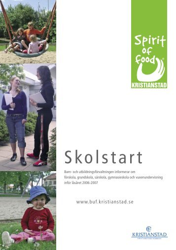 Skolstart - Buf - Kristianstad