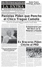 00 EXTRA.indd - La Extra / Diario de Morelia / Noticias Morelia ...