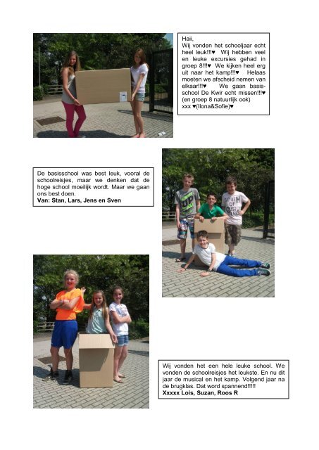 Link naar laatste uitgave van Wauwelwater - Brede School De ...