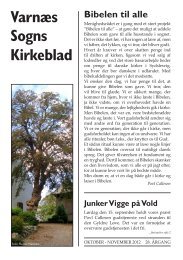 Kirkebladet, oktober 2012 - Varnæs Kirke