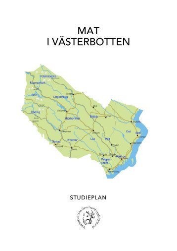 MAT I VÄSTERBOTTEN - Västerbottens museum